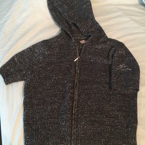 Sparkling short sleeved Harley Davidson hoodie